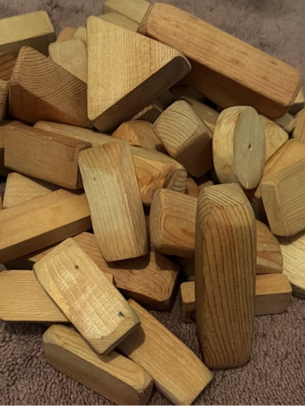 Natural Wood Decorative Blocks - Home Accents